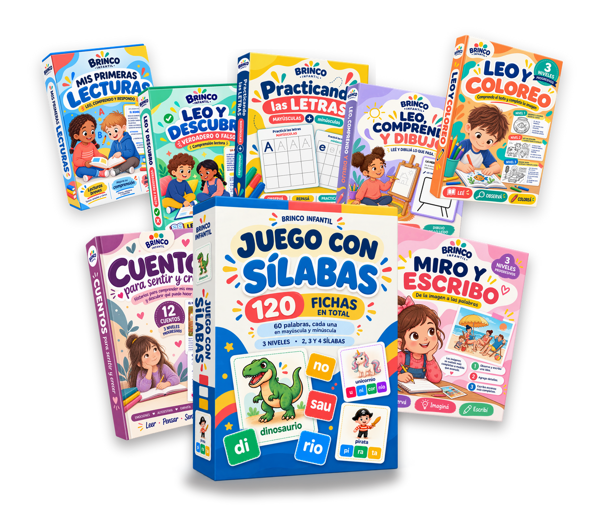Colección Brinco Infantil - 8 materiales